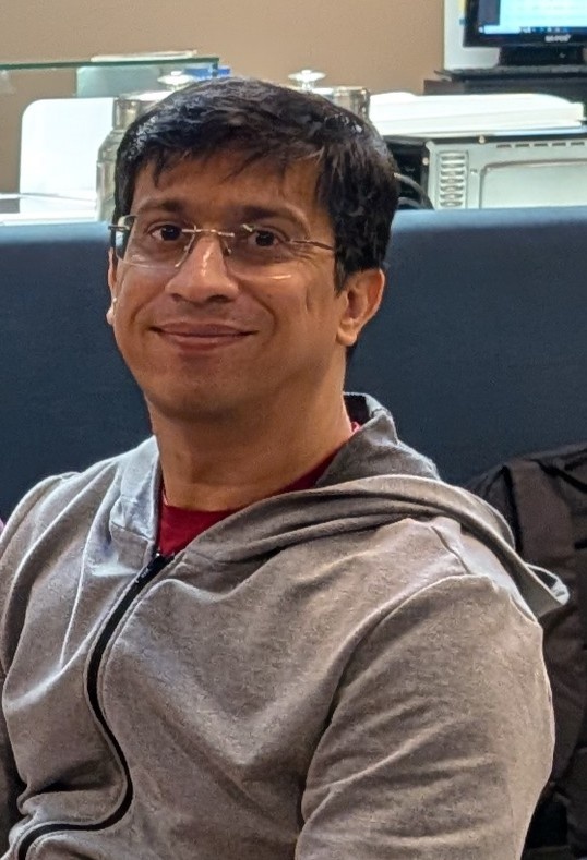 Manuj at work